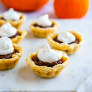 Mini pumpkin pies
