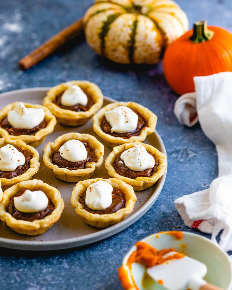 Mini pumpkin pies