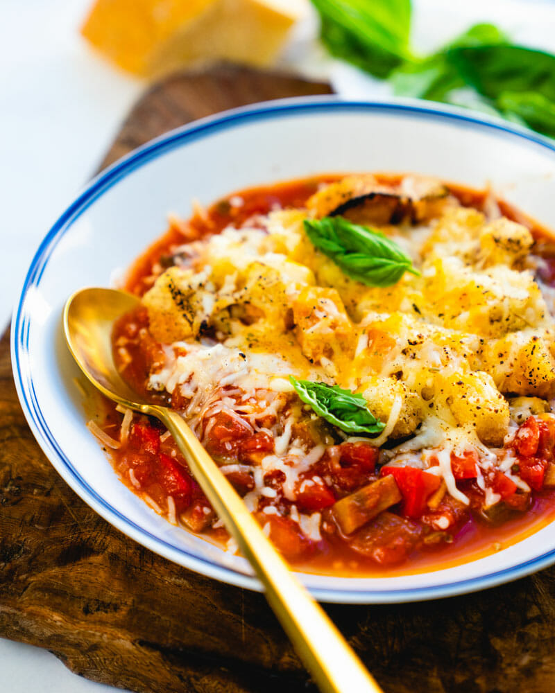 Pizza soup