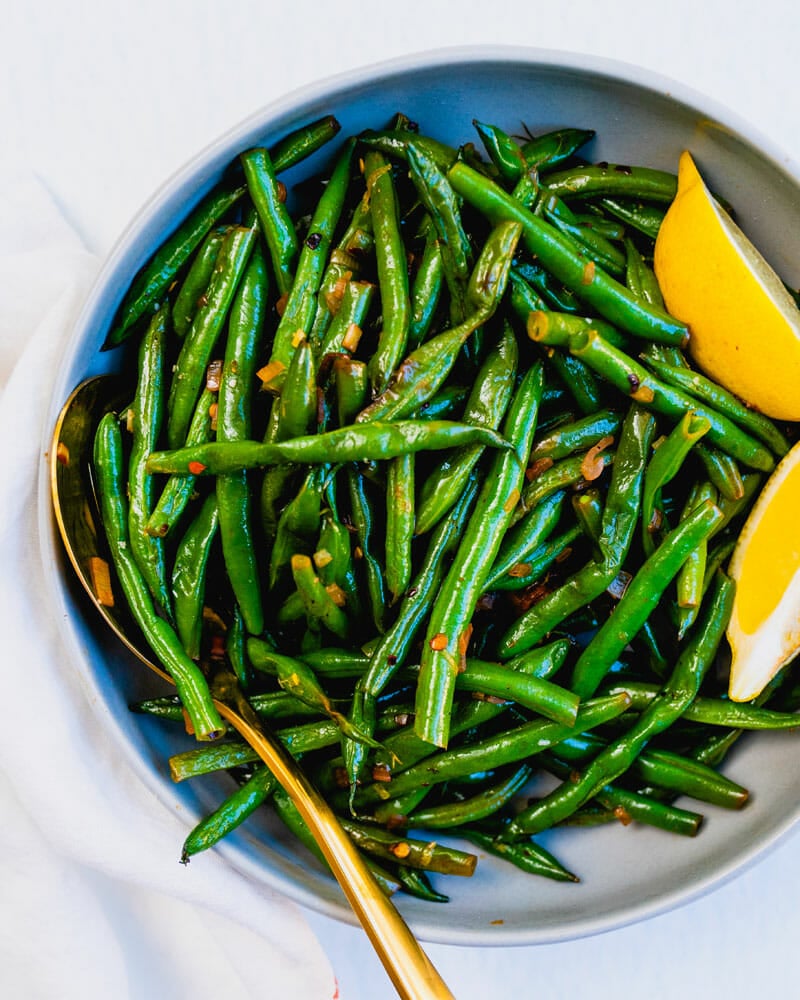 Sauteed green beans