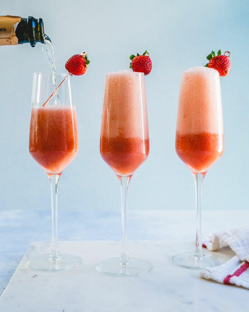 Brunch drinks and cocktails