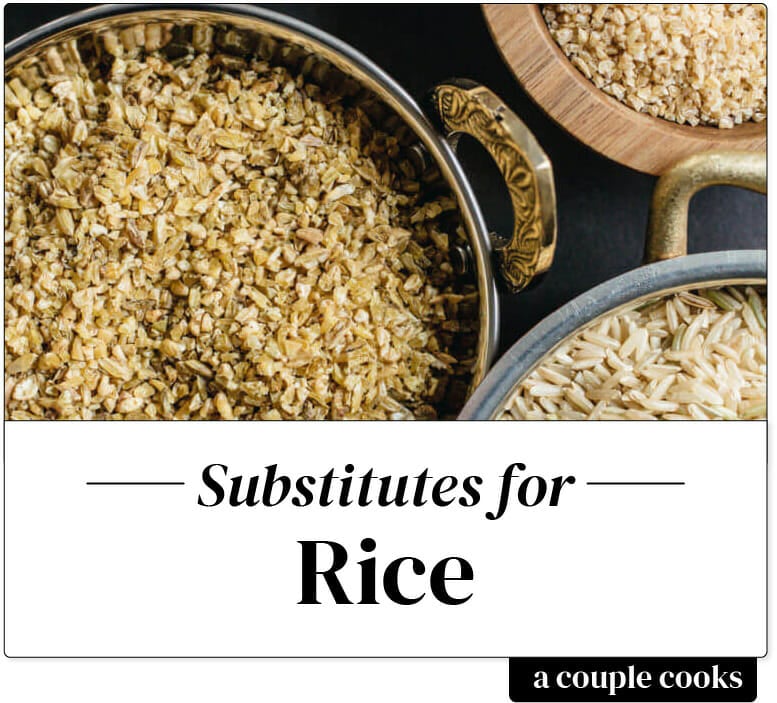 Rice substitute