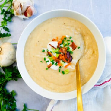 Vegan potato soup