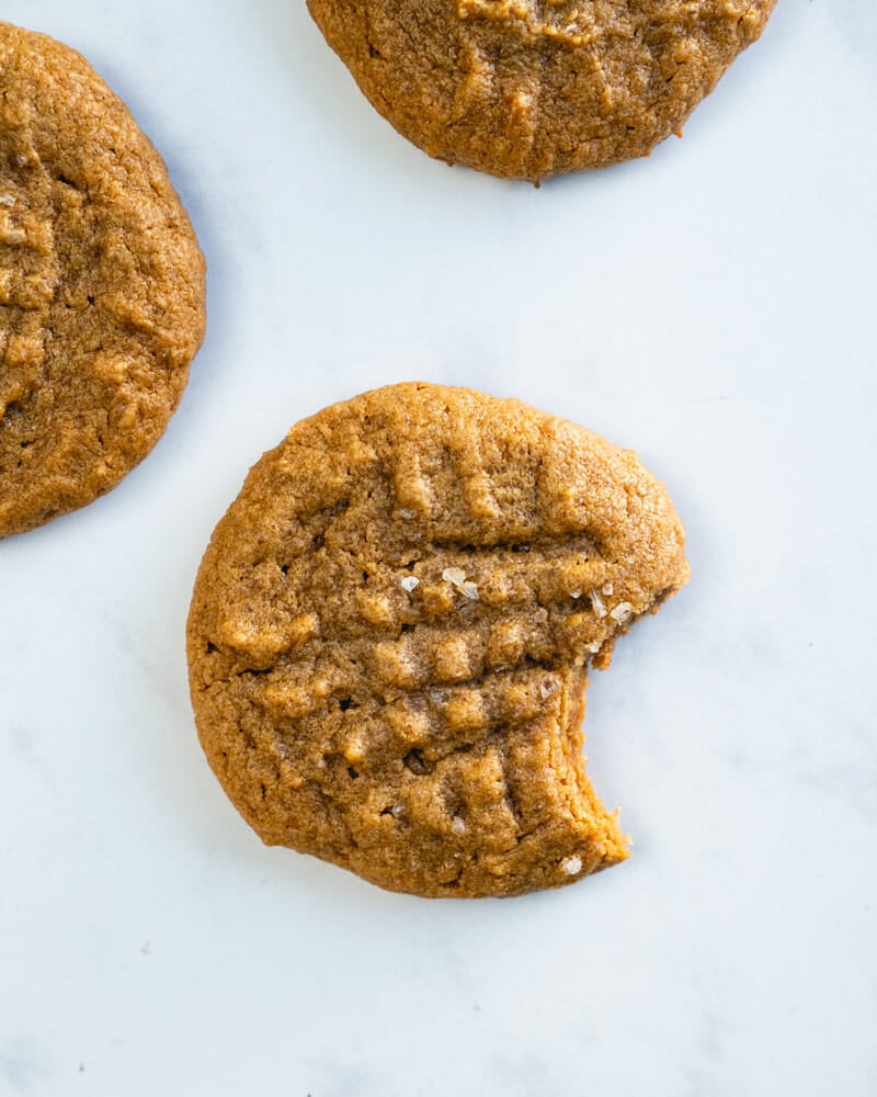 Flourless peanut butter cookies