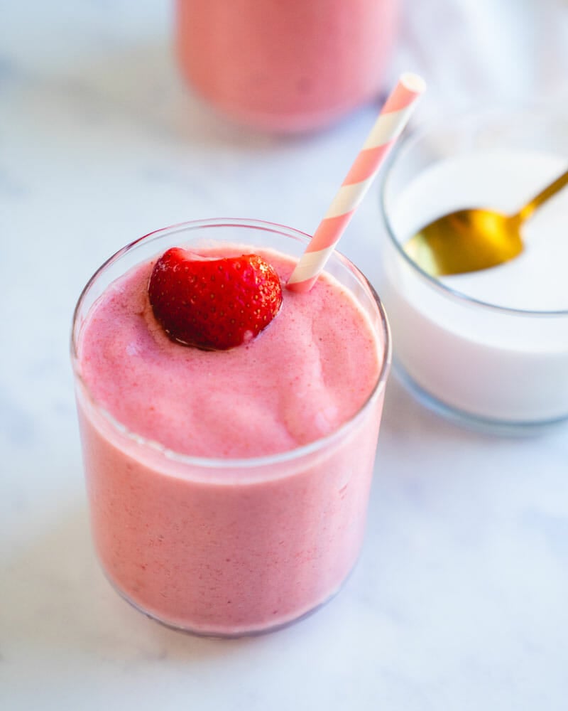Coconut milk smoothie