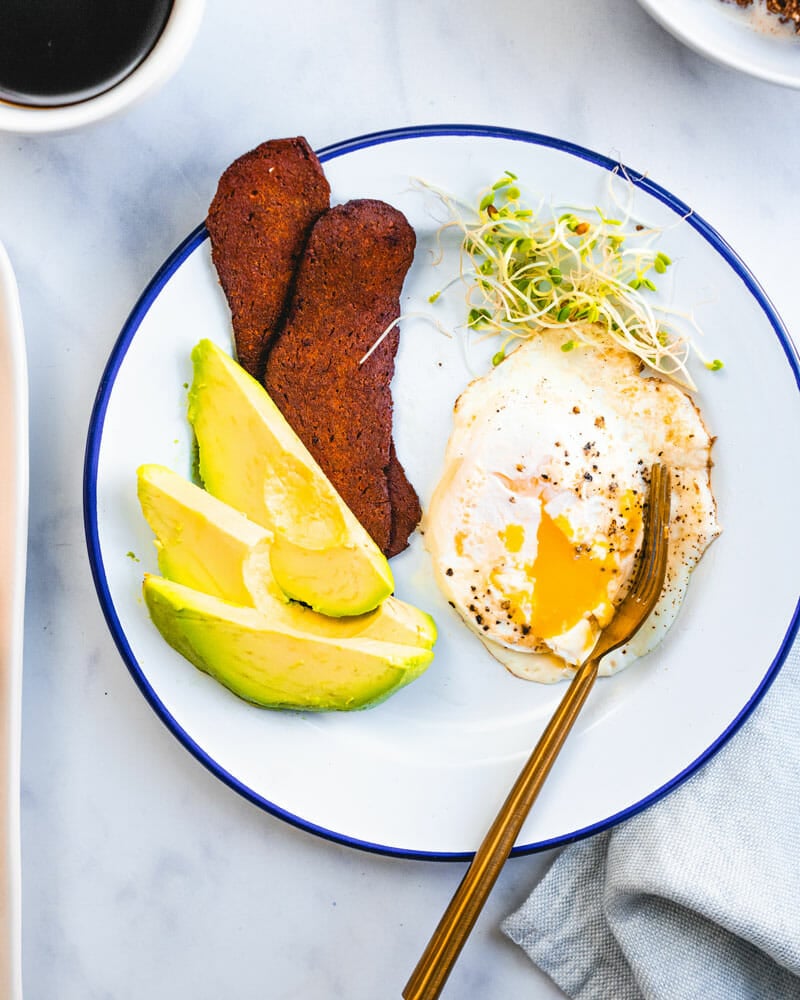 Over easy eggs