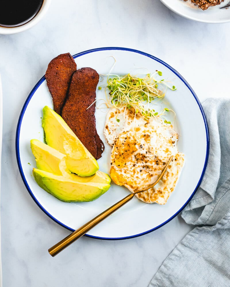 Over hard eggs