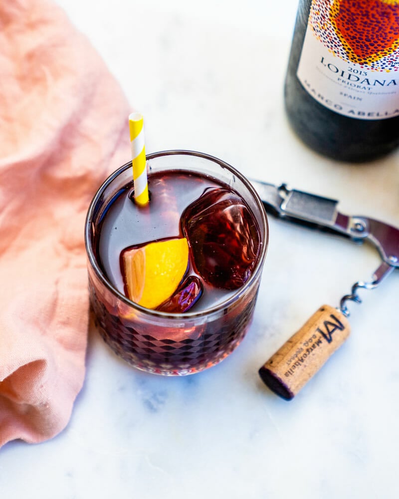 Red wine and coke