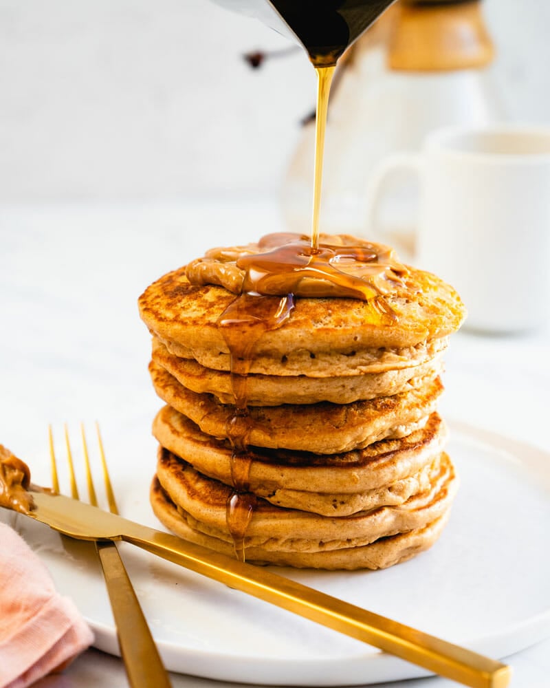 Peanut butter pancakes