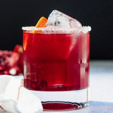 Pomegranate margarita