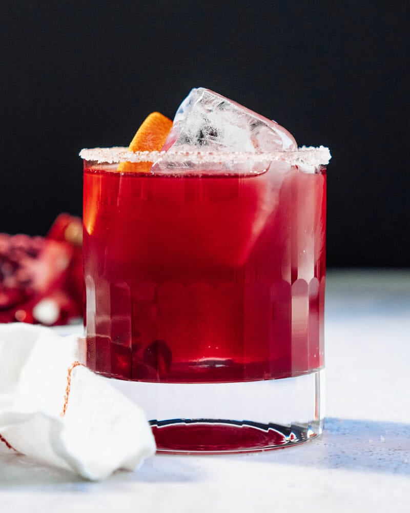 Pomegranate margarita