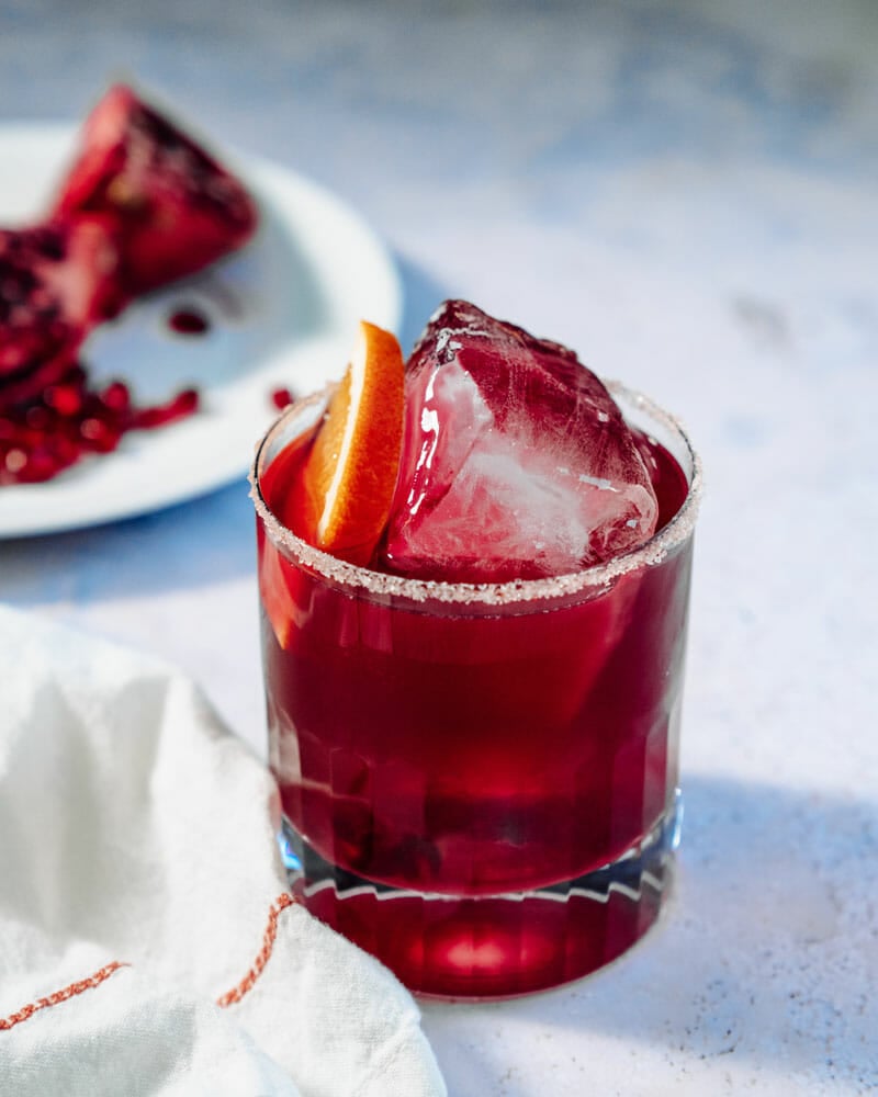 Pomegranate margarita