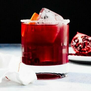 Pomegranate margarita