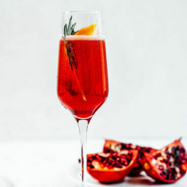 Pomegranate mimosa