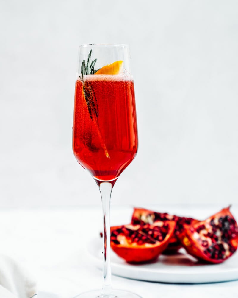 Pomegranate mimosa