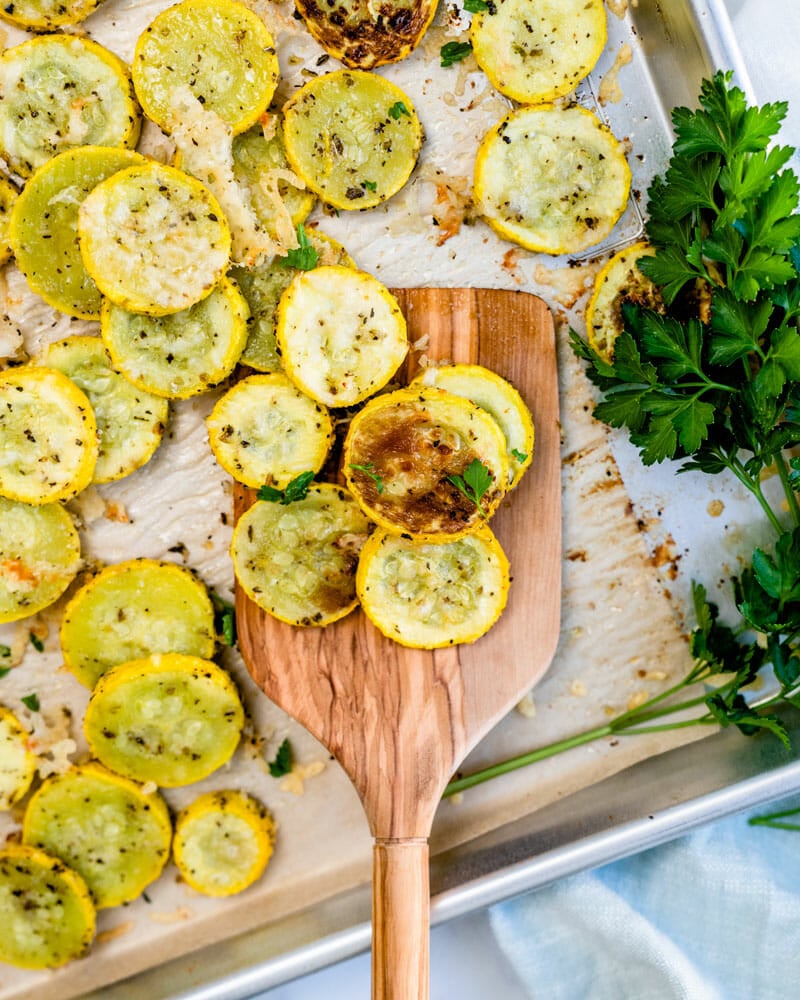 Roasted yellow squash