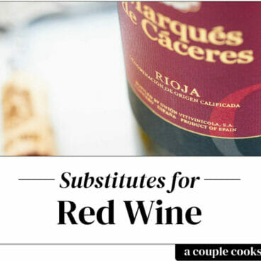 Red wine substitute