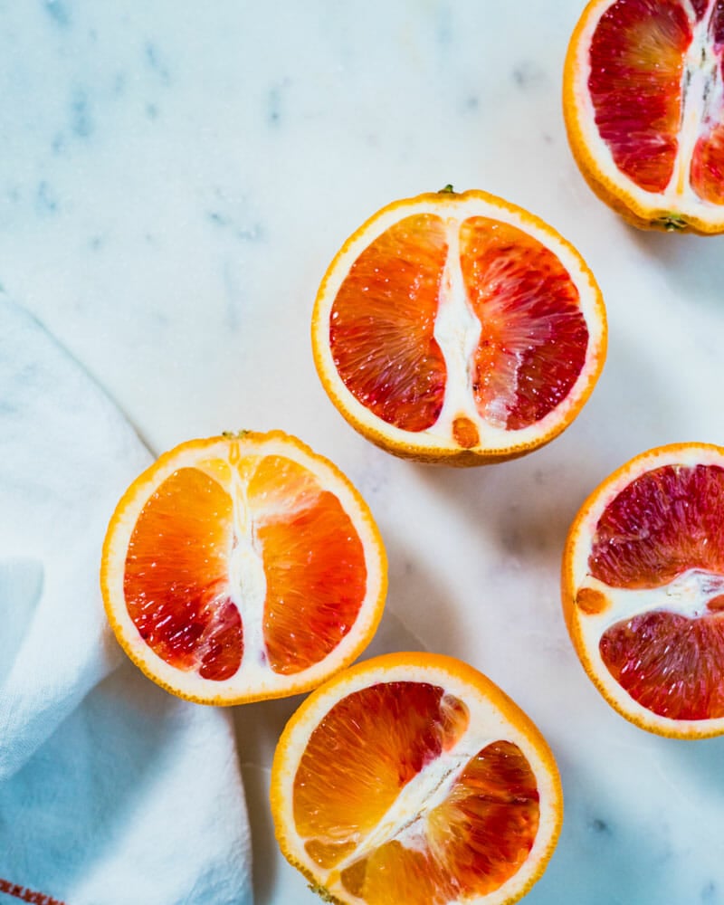 Blood oranges