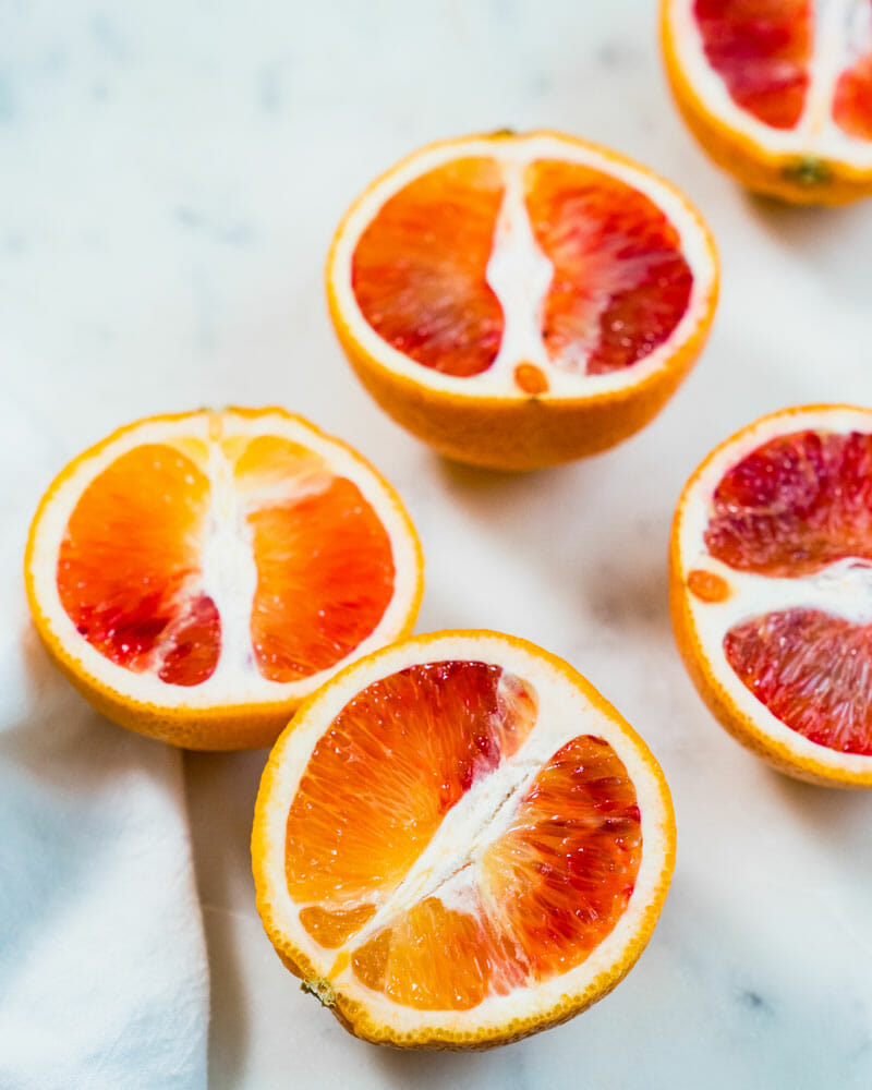 Blood oranges