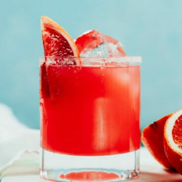 Blood orange margarita