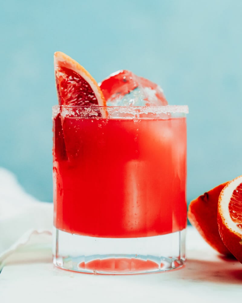 Blood orange margarita