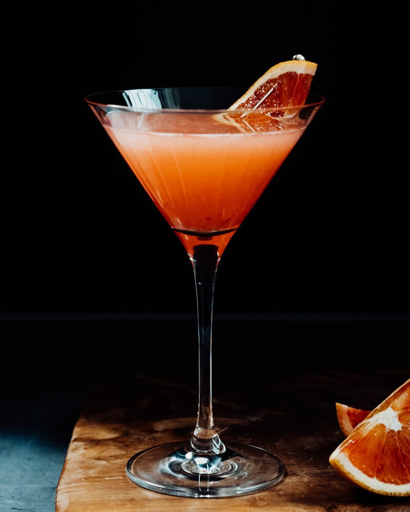 Blood Orange Martini