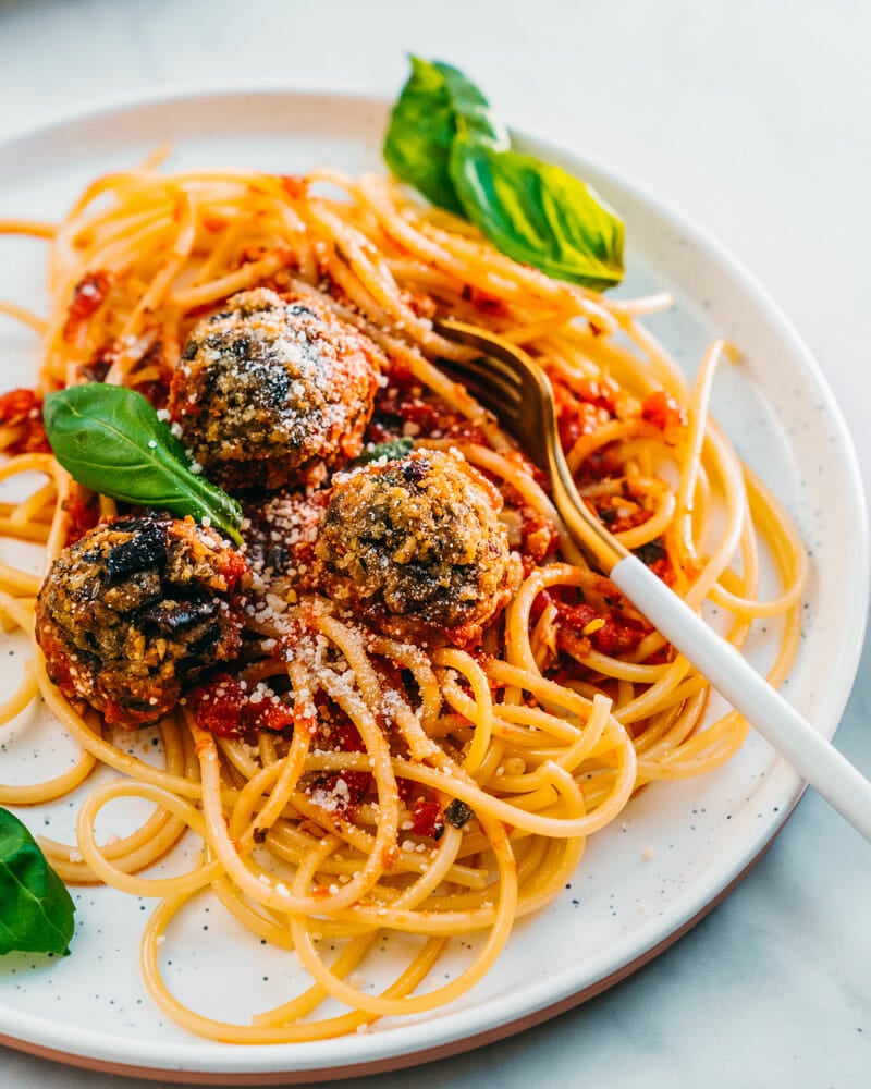 Eggplant meatballs