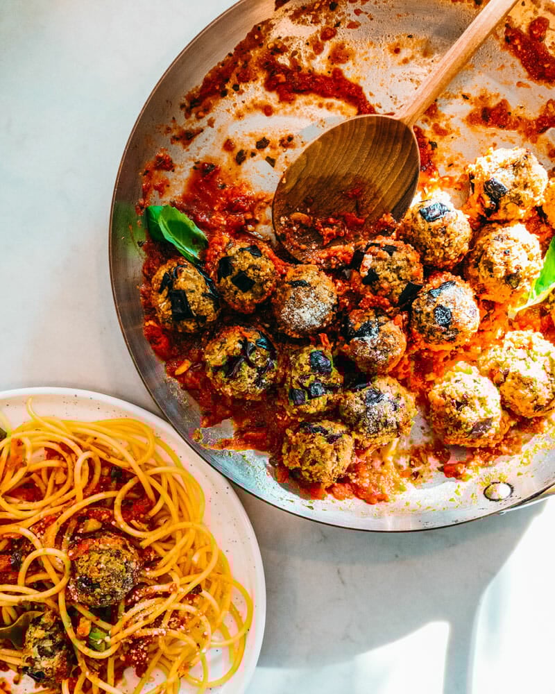 Eggplant meatballs