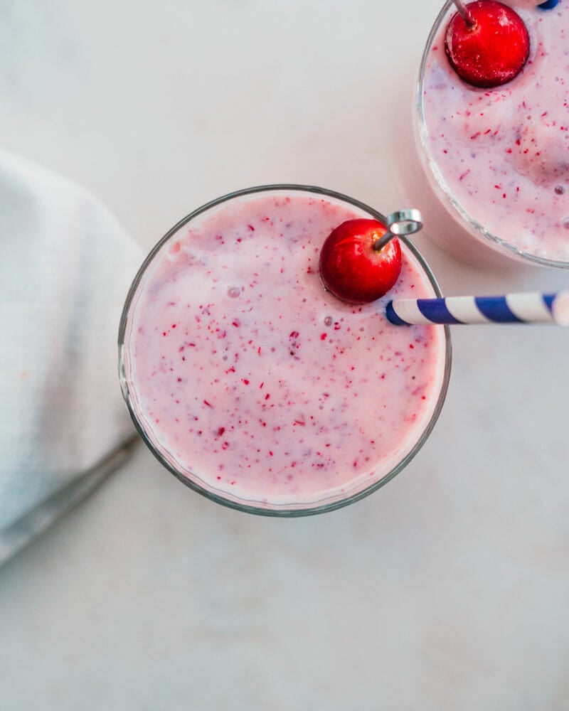 Grape smoothie