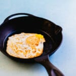 Over hard eggs