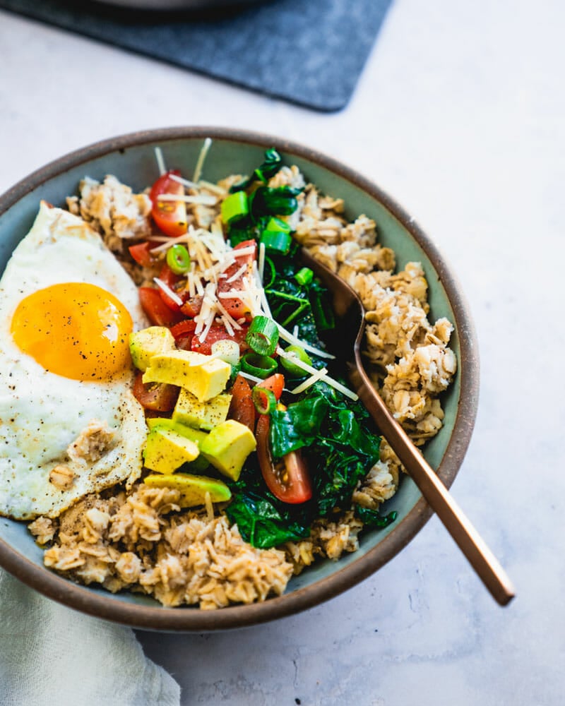 Savory oatmeal recipes