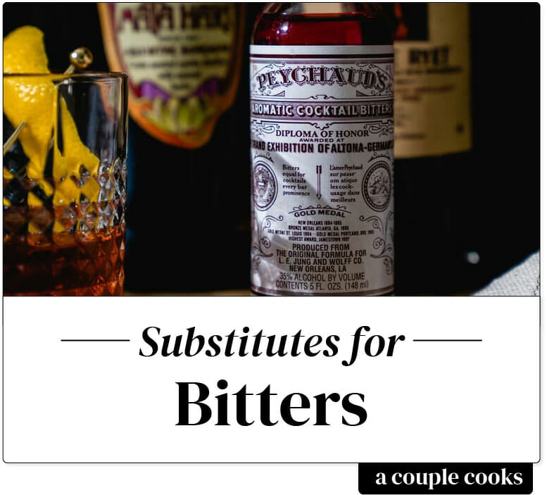 Bitters substitute
