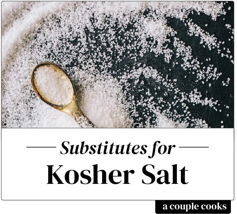 Kosher salt substitute