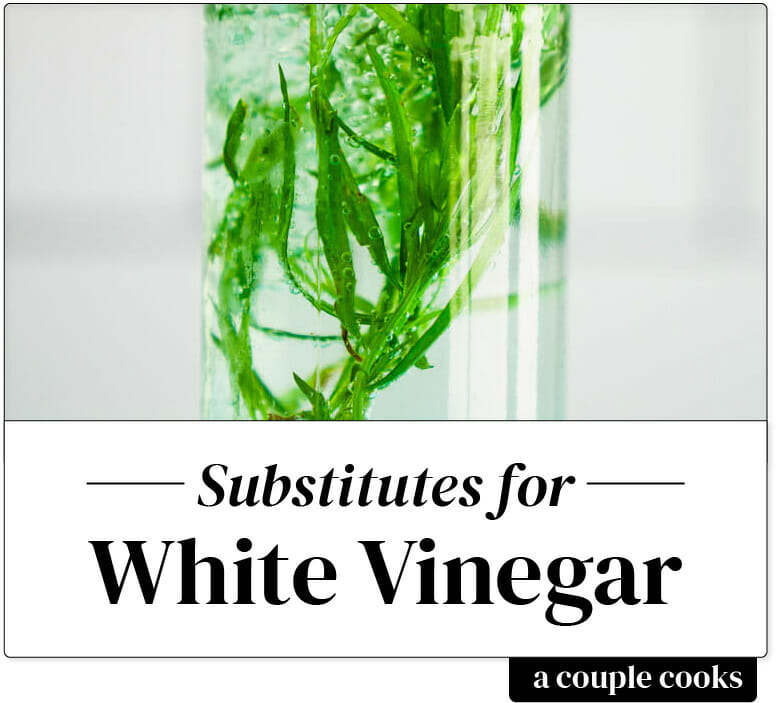 White vinegar substitute