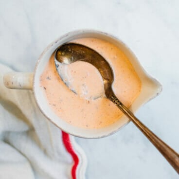 Creamy salsa dressing