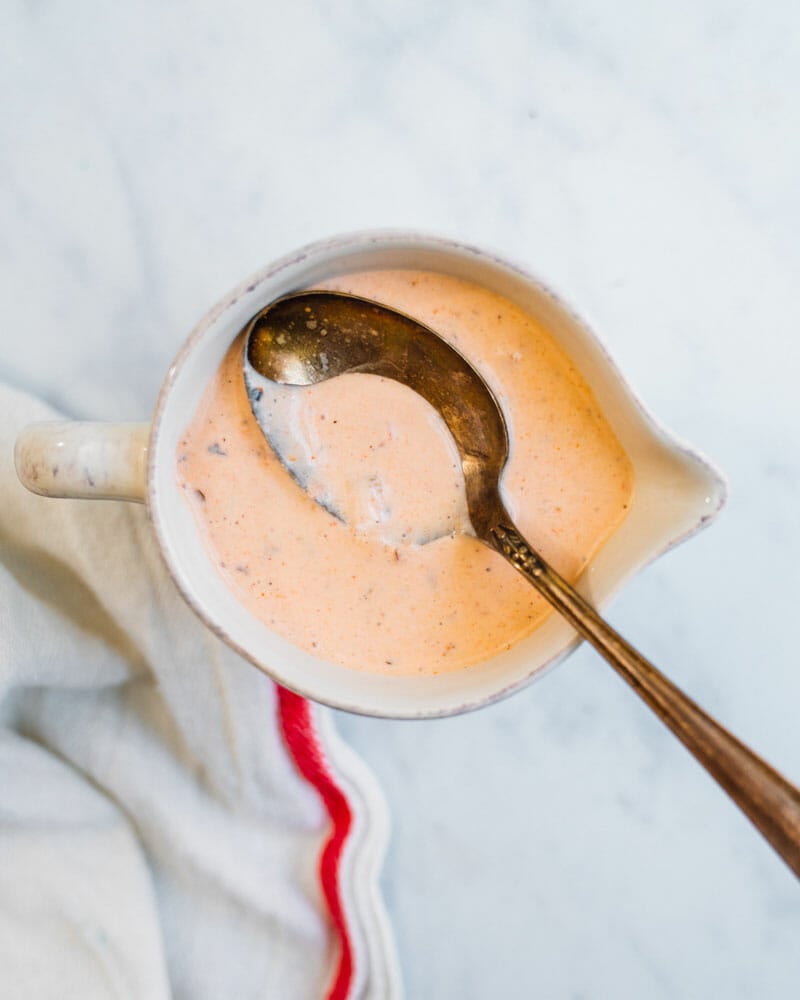 Taco salad dressing