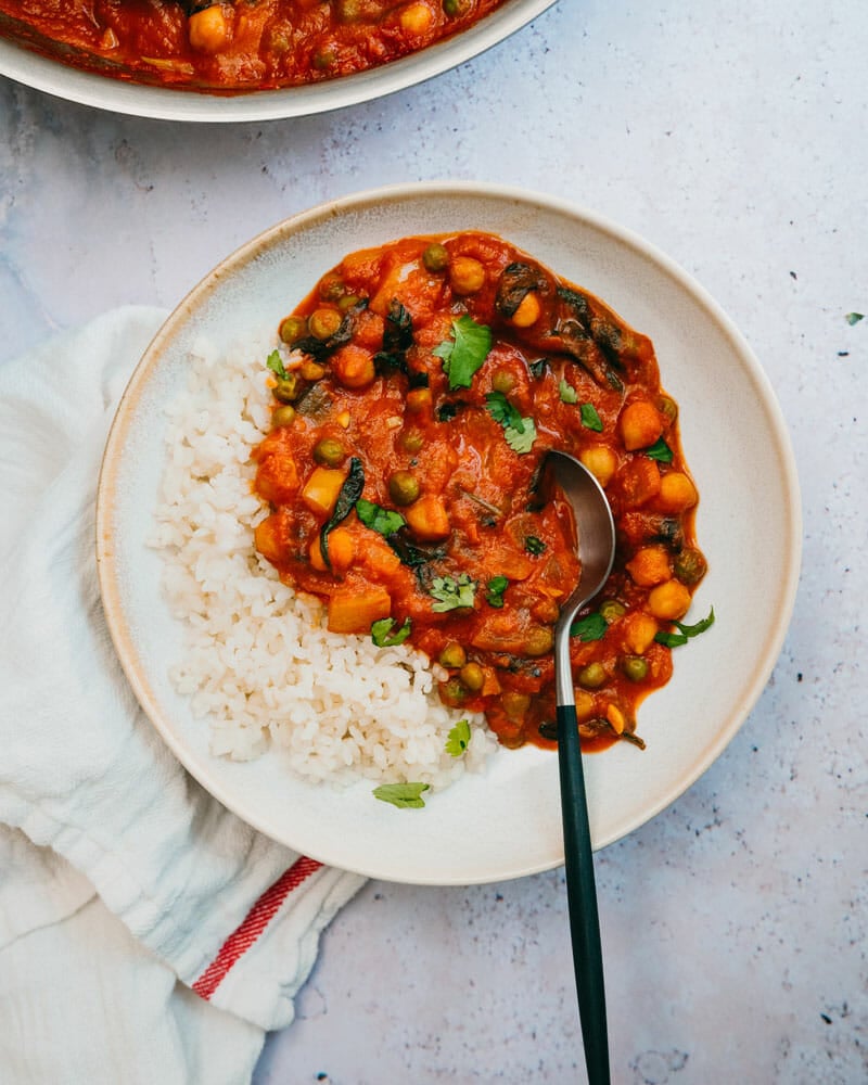 Vegan curry recipe