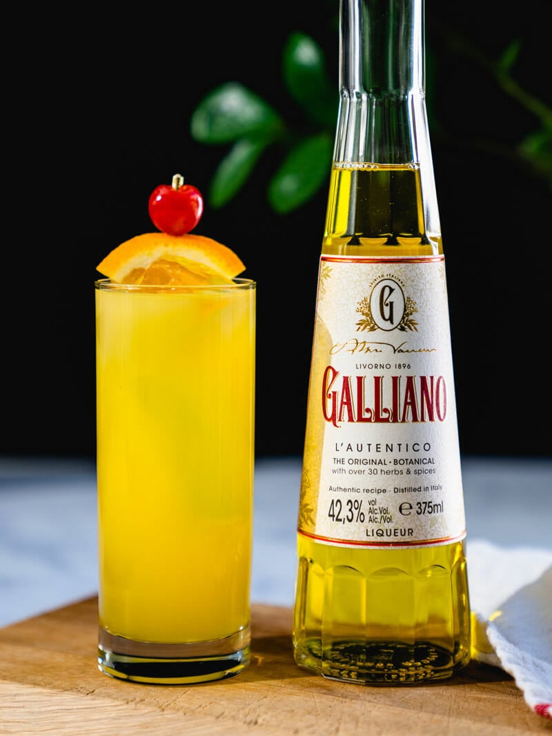 Harvey Wallbanger drink