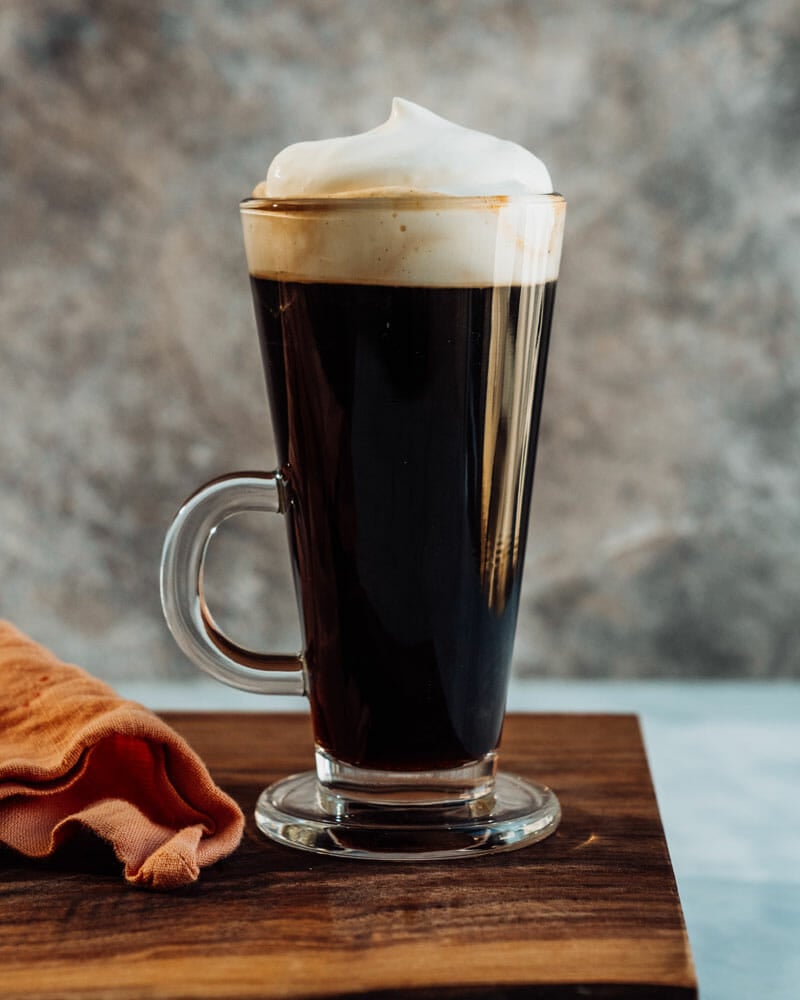 Irish coffee ingredients