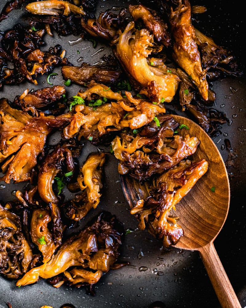 Maitake mushrooms