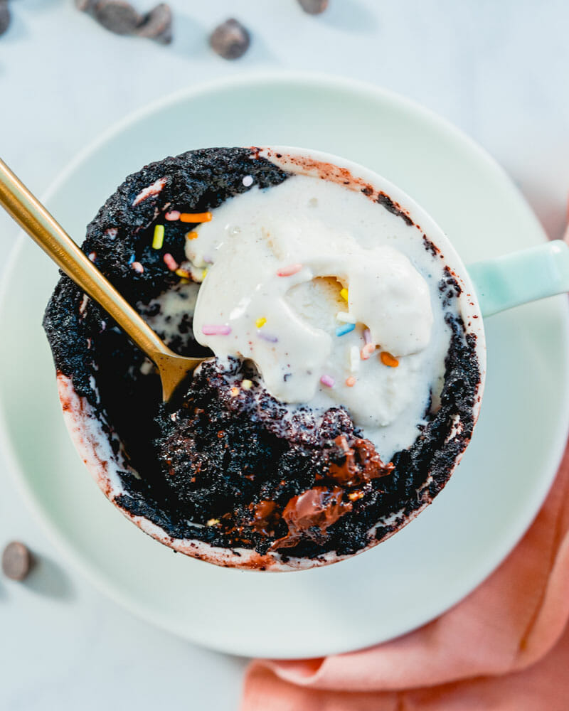 Vegan mug cake