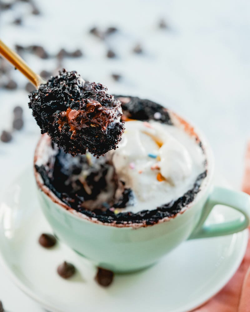 Mug cake recipe