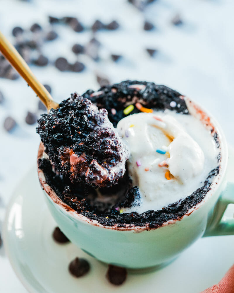 Vegan mug cake
