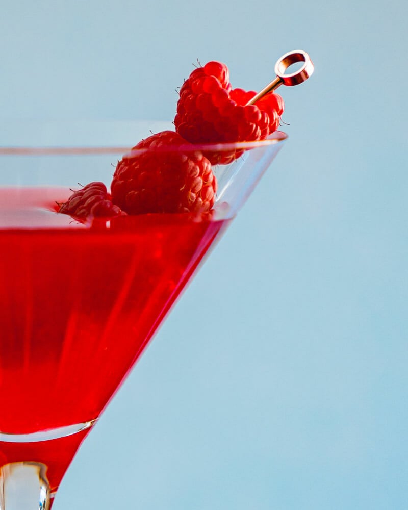 Raspberry cocktail
