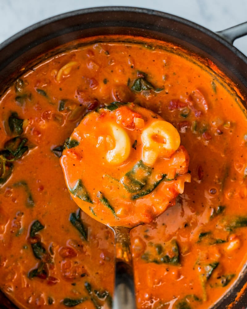 Tortellini soup