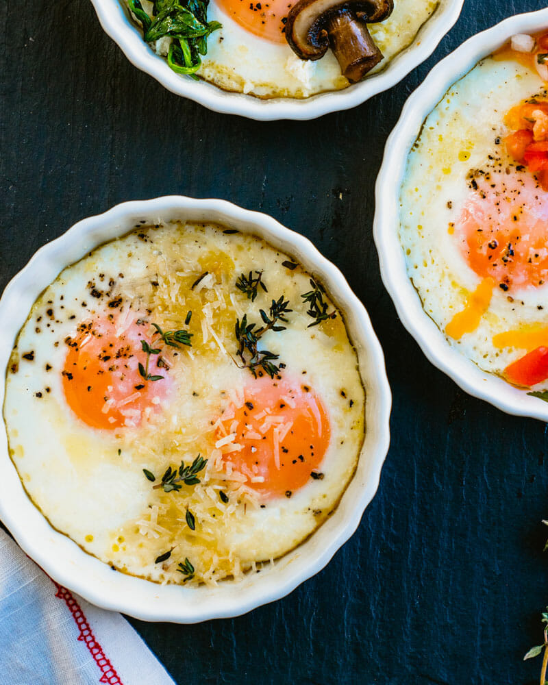 Baked eggs