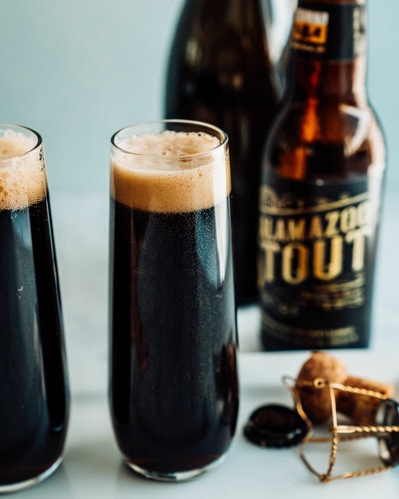 Black Velvet drink