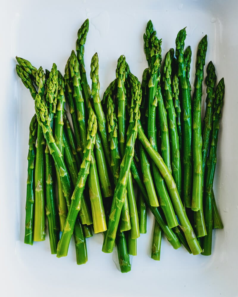Blanch asparagus