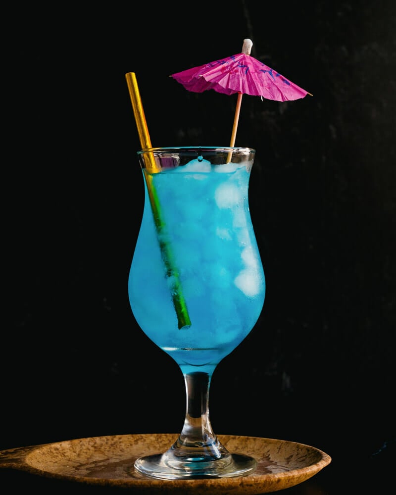 Blue Lagoon cocktail