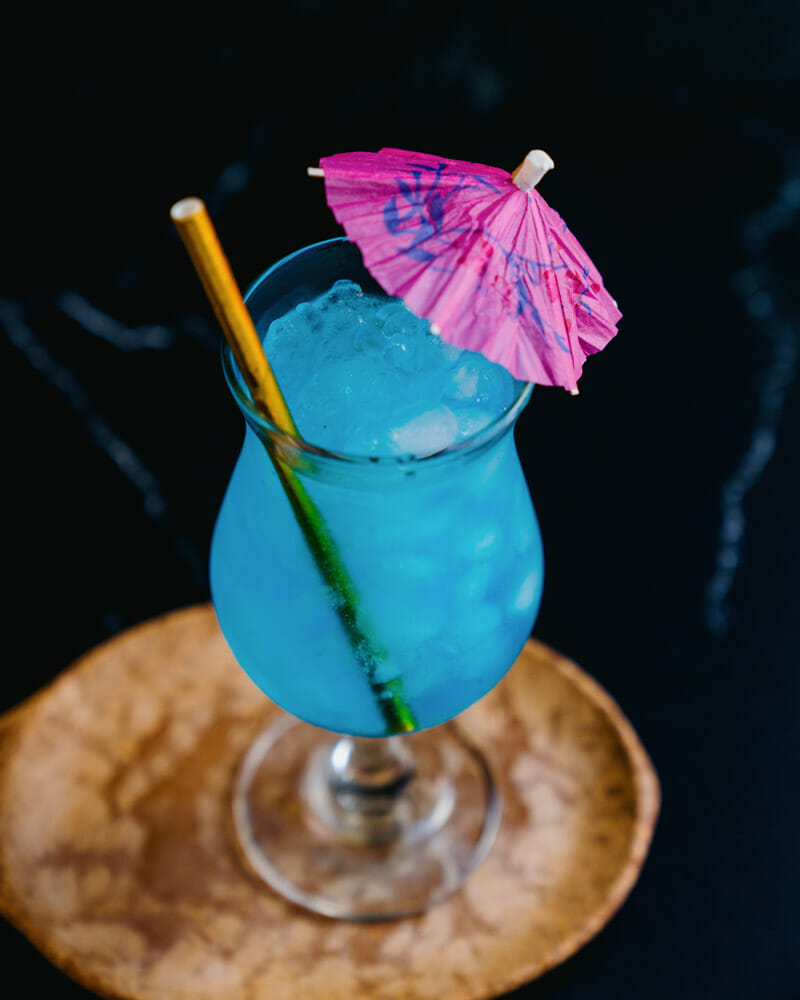 Blue Lagoon cocktail